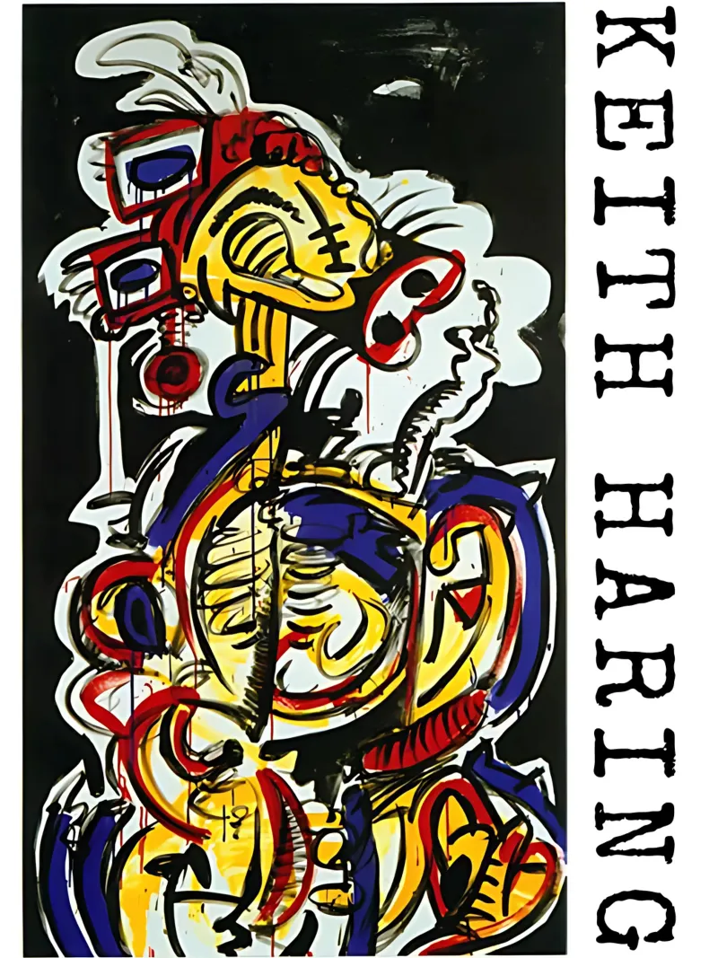 Keith Haring arte 13 alluminio dibond da domherrick1