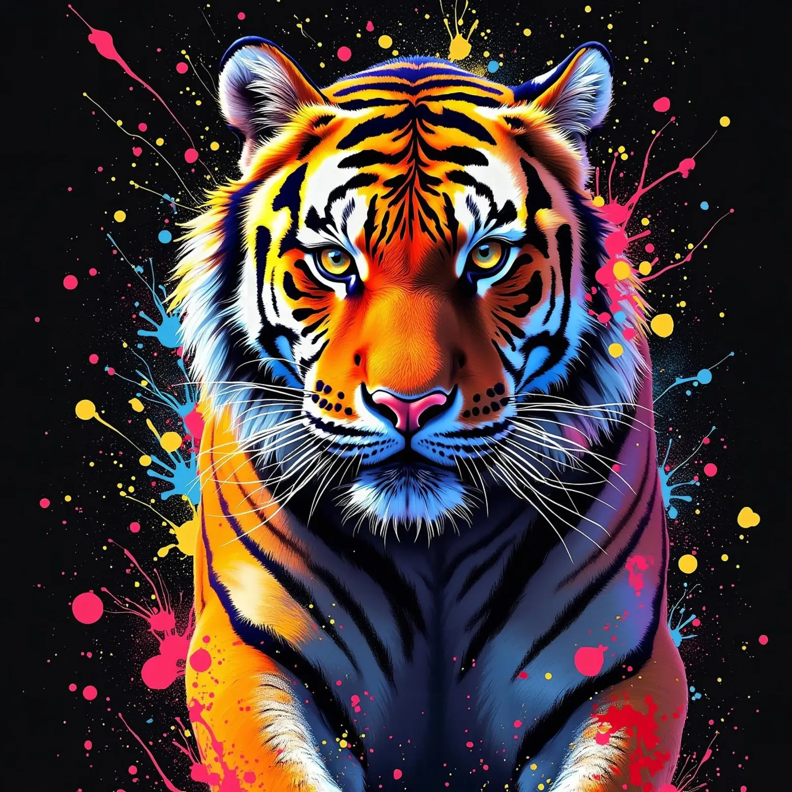 Tigre_2 pellicola backlit da Tierisch bunt by LK