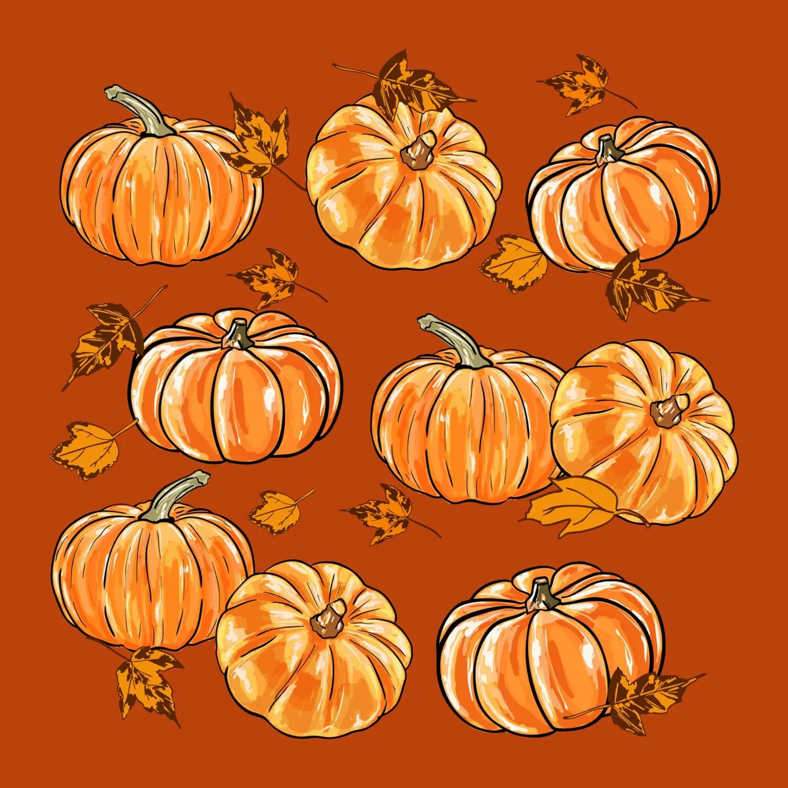 Zucche d'autunno pannello forex da EDMPROJECT