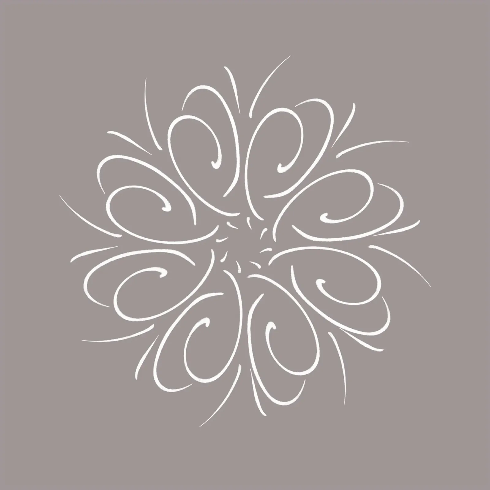 Elements Seasons | Air Wind Autumn | Abstract Illustration canvas with Floater frame by sabidussi