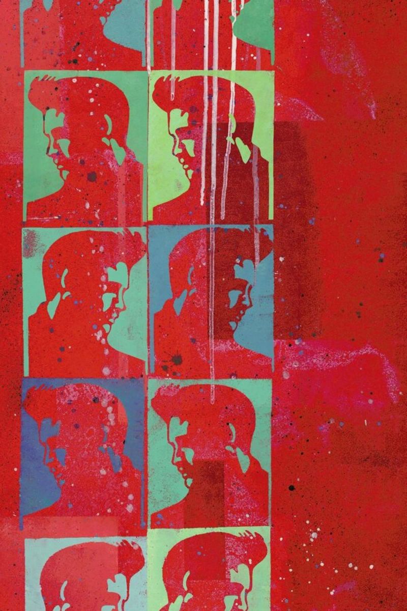 Elvis Presley Blues poster by Andy Bridge