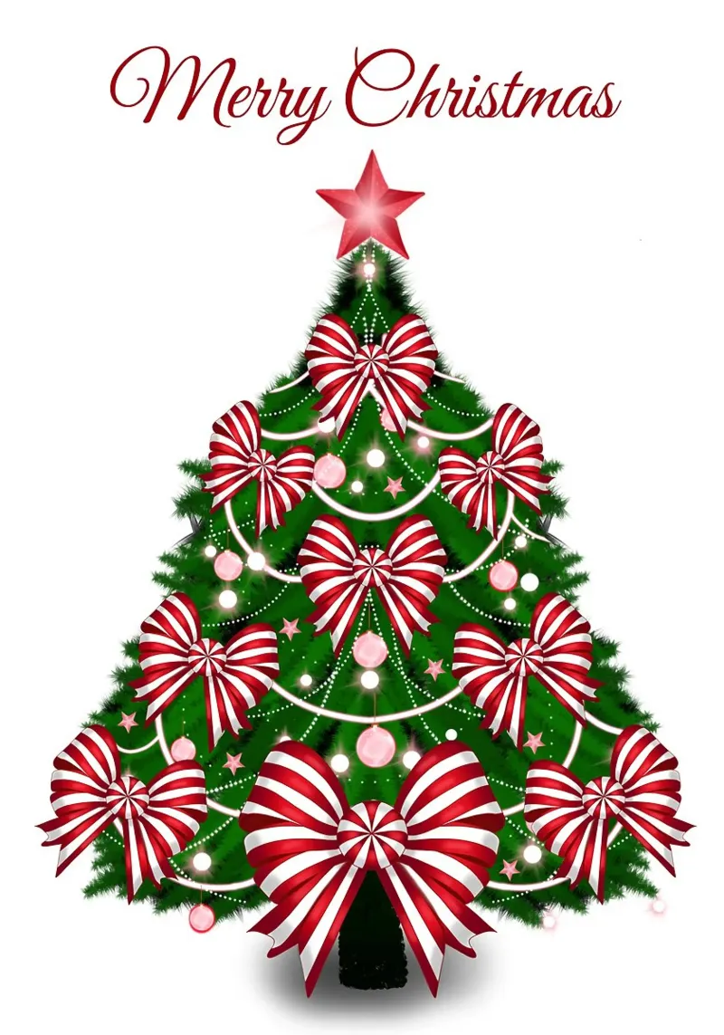 Albero di Natale carta hahnemühle da HARU HARU