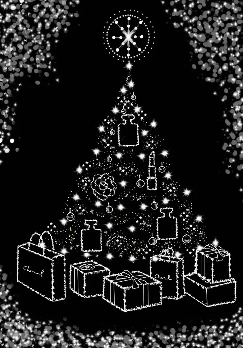 Moda albero di Natale pellicola backlit da HARU HARU