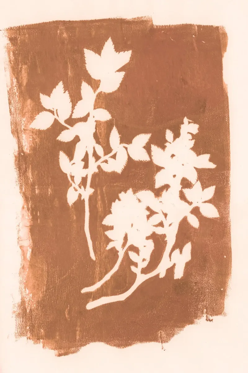 botanical reminiscences 1 - fall plexiglass da IRIS LEHNHARDT FINE ART