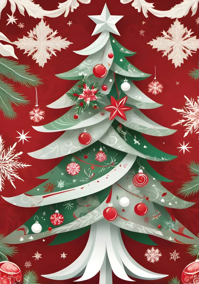 Albero di Natale plexiglass da Twinkle & Thread