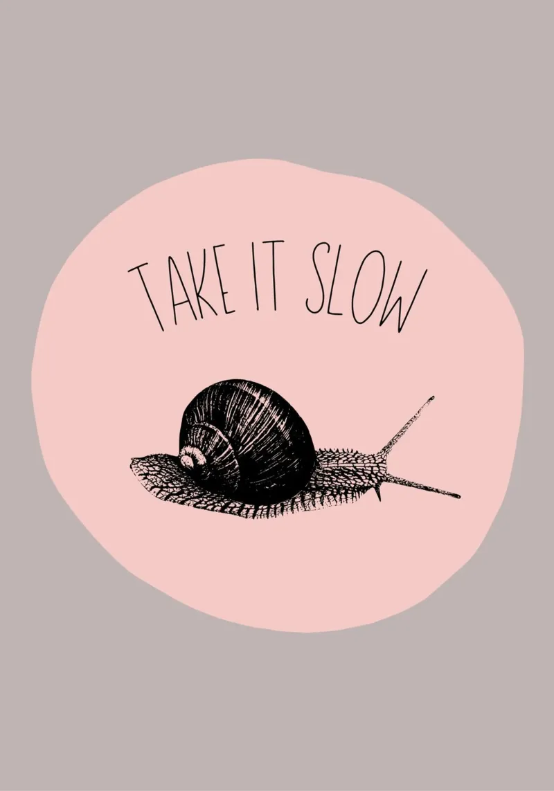 Take it slow 2 carta hahnemühle da Jana Leonenkov Art
