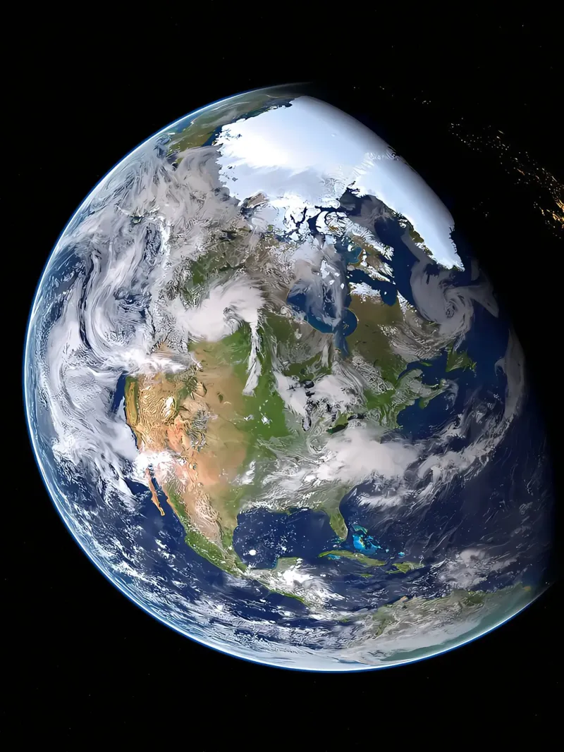 Vue de l'univers de la Terre hahnemühle de ShopByHaru