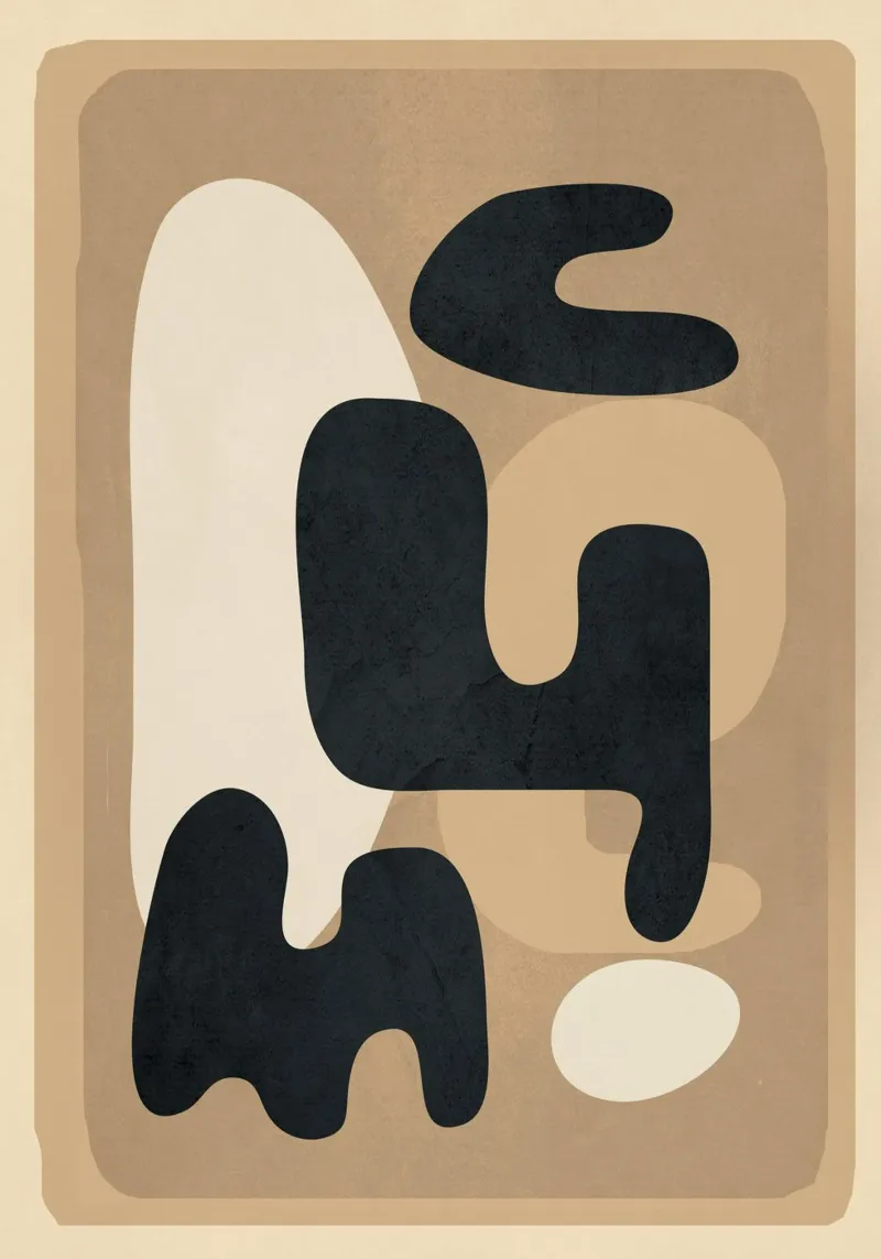 Modern Abstract Art 53 alluminio dibond da Flow Line
