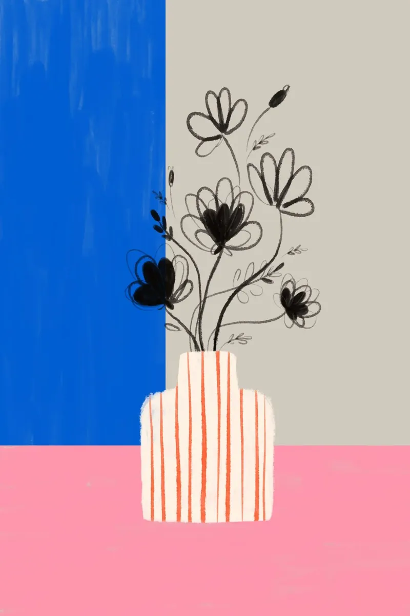 Slow Bloom alluminio dibond da treechild