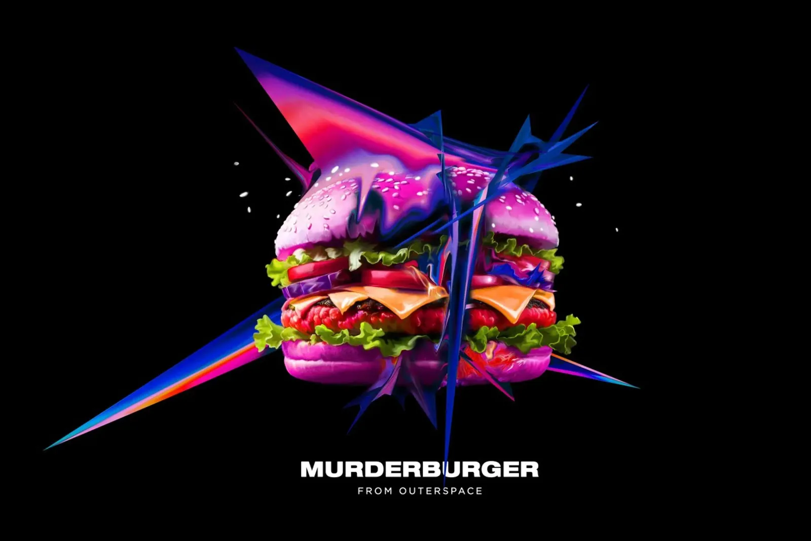 Hamburger assassino tela con Cornice a cassetta da 7115