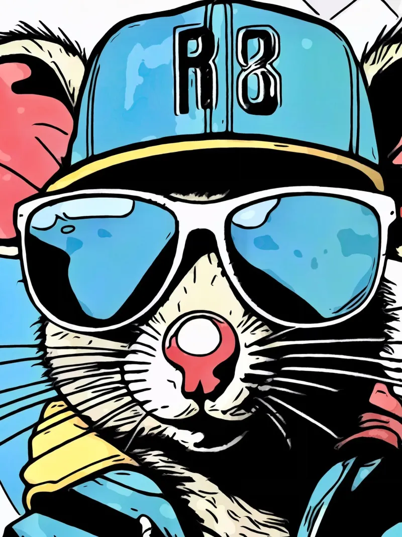 Animali pop art #2 pellicola backlit da ZAMART - PopArt