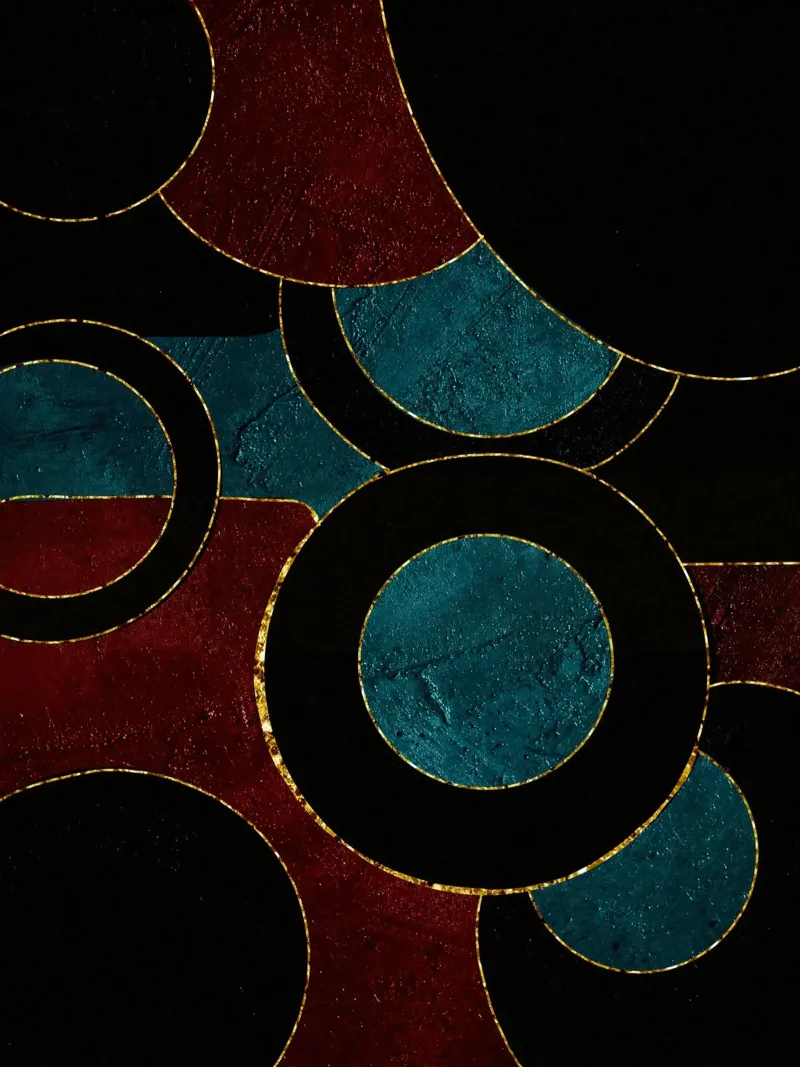 Art Deco Geometrics carta hahnemühle da LisaArtes