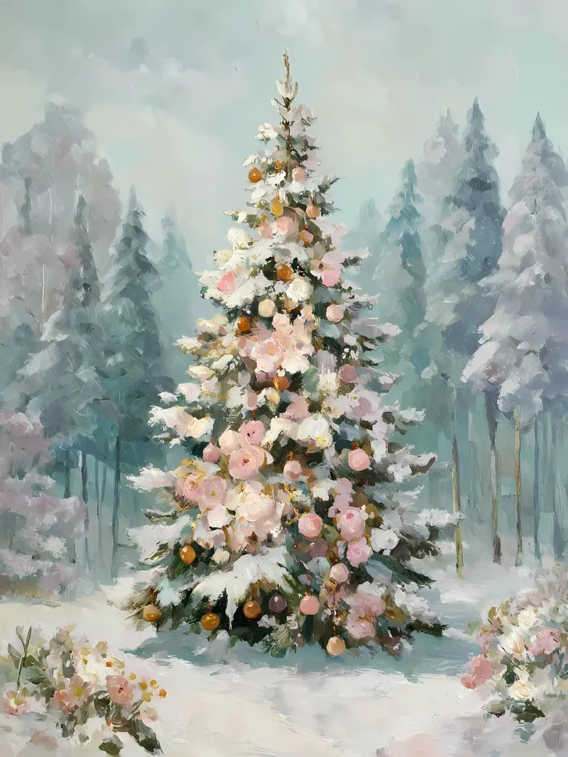 Albero di Natale festoso plexiglass da IamHomeStudio