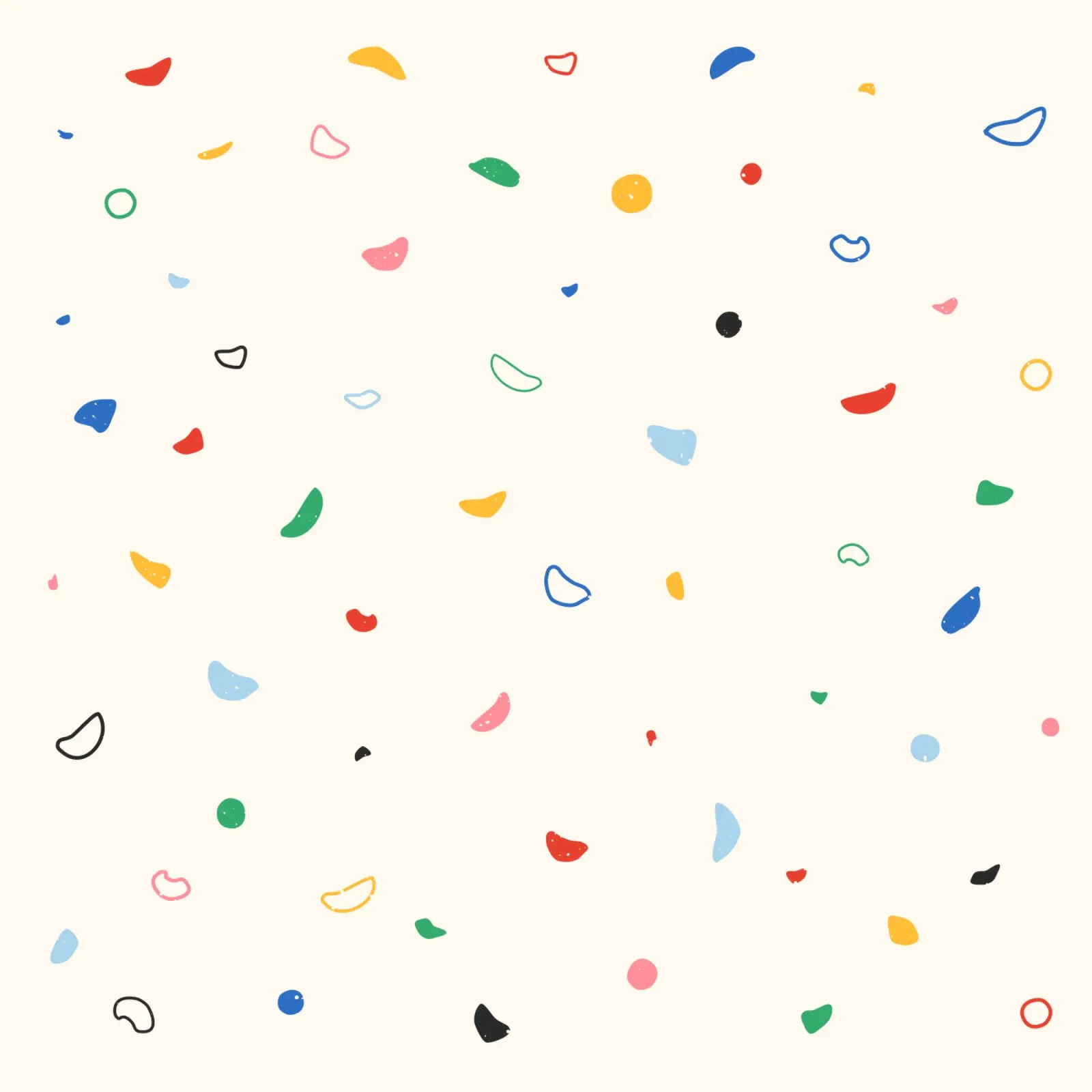 Kleurrijke klimwand acryl van justclimberthings
