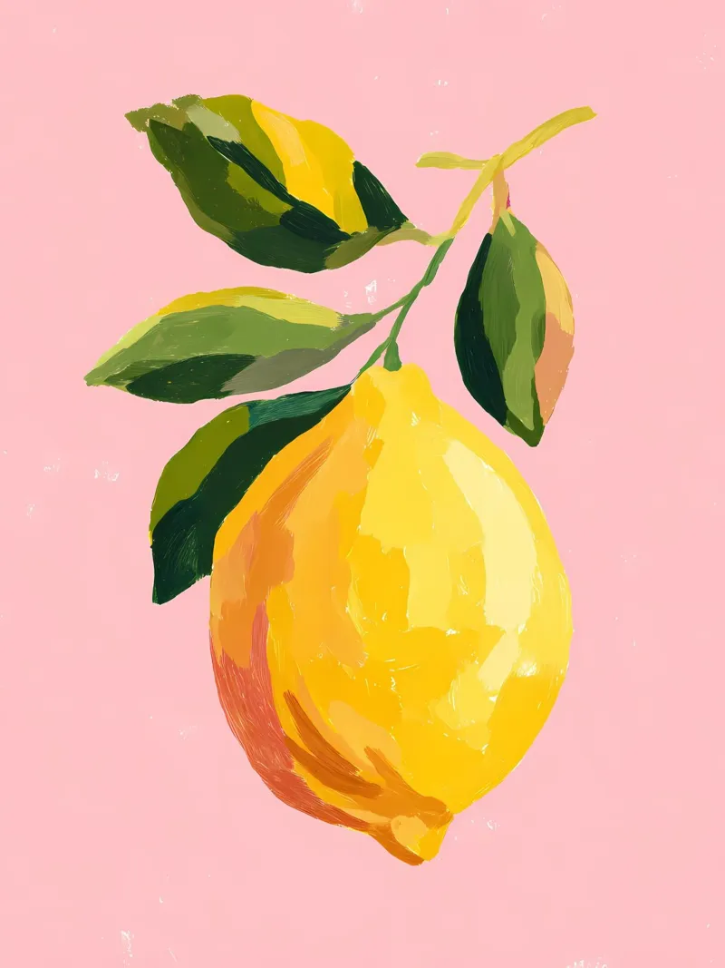 Limón fresco metacrilato de IamHomeStudio