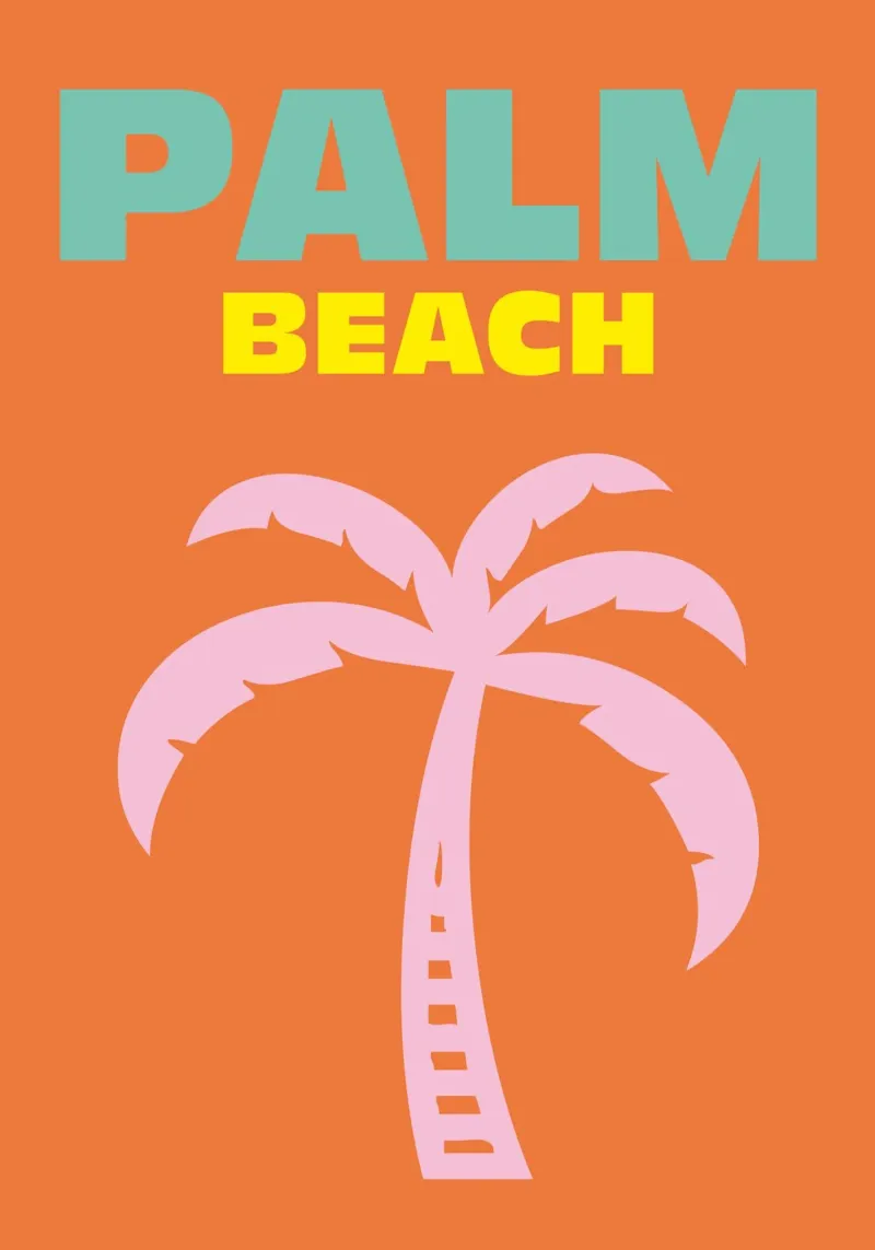 Palm Beach carta hahnemühle da Art Fart