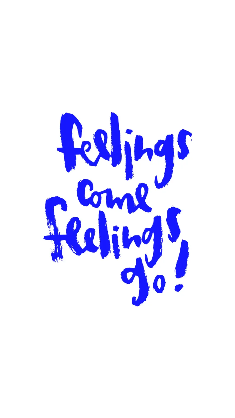Feelings come alu-dibond by Brushmeetspaper