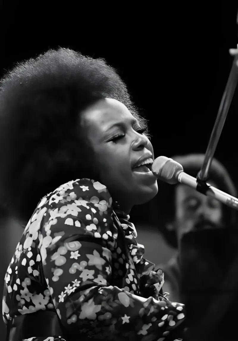 Roberta Flack poster da Type & Tape