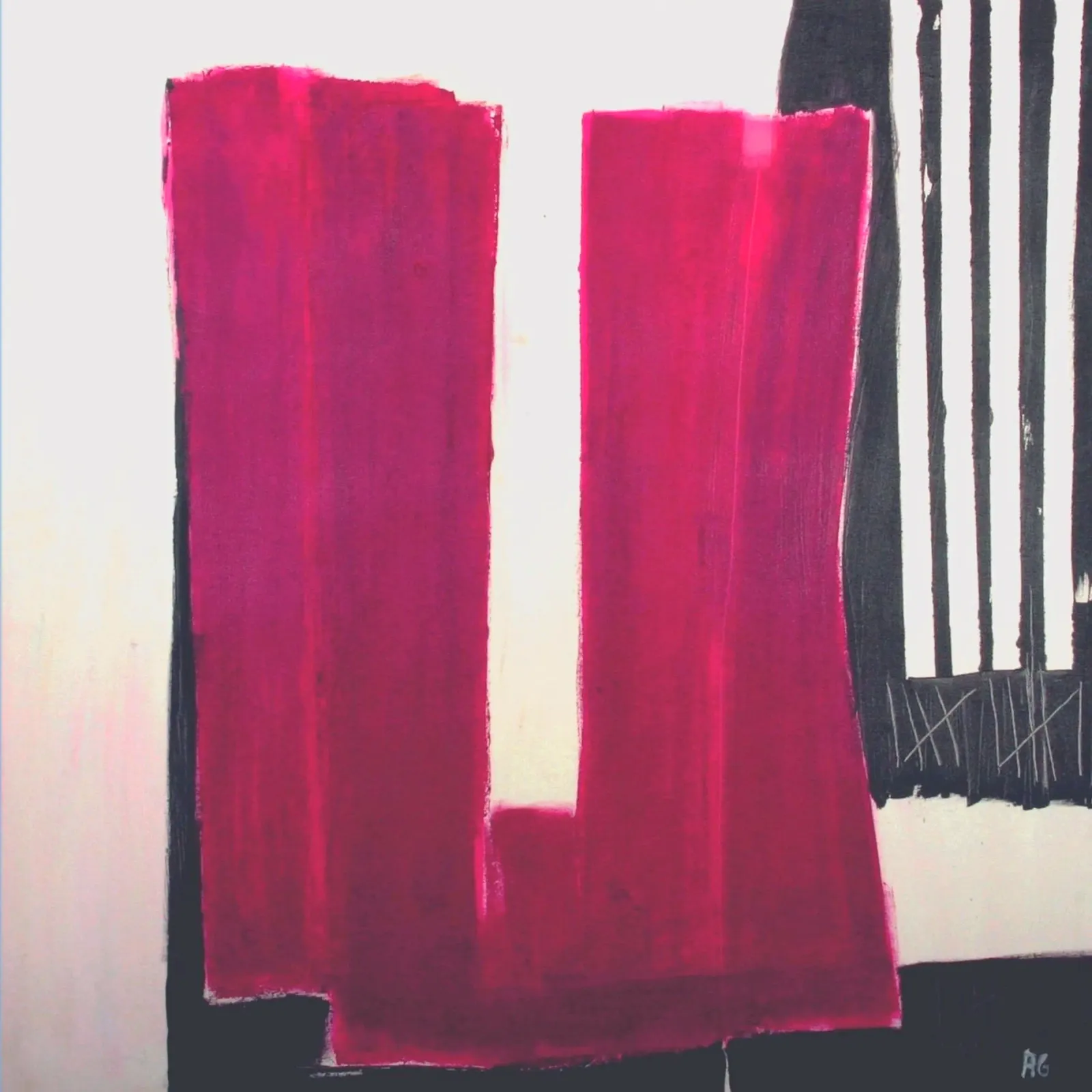 Rot II carta hahnemühle da Anita Gewald