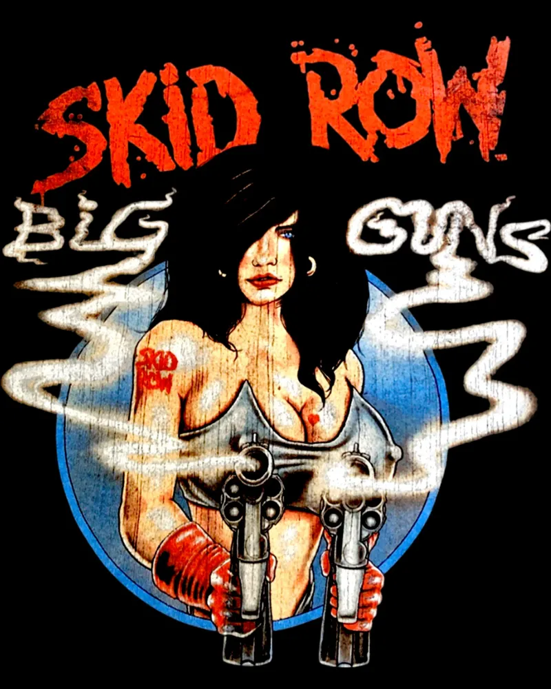 Skid Row - Crash And Burn poster da igoshartwrks