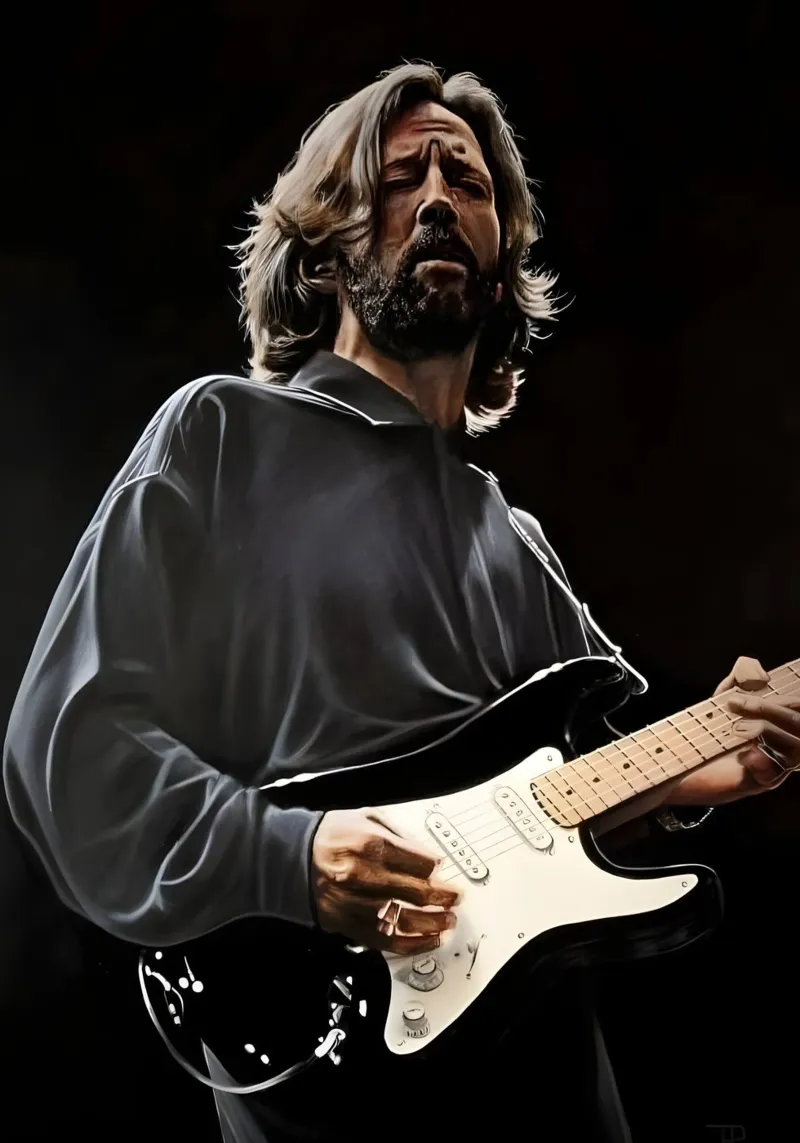 Eric Clapton alluminio dibond da The Poster Hub