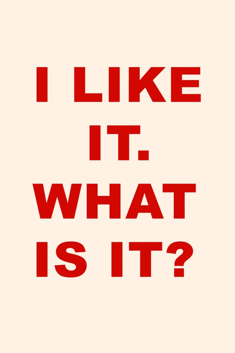 I Like It. What Is It? aluminio dibond de treechild