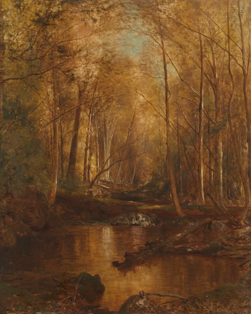 landscape in warm tones alluminio dibond da vintageshop