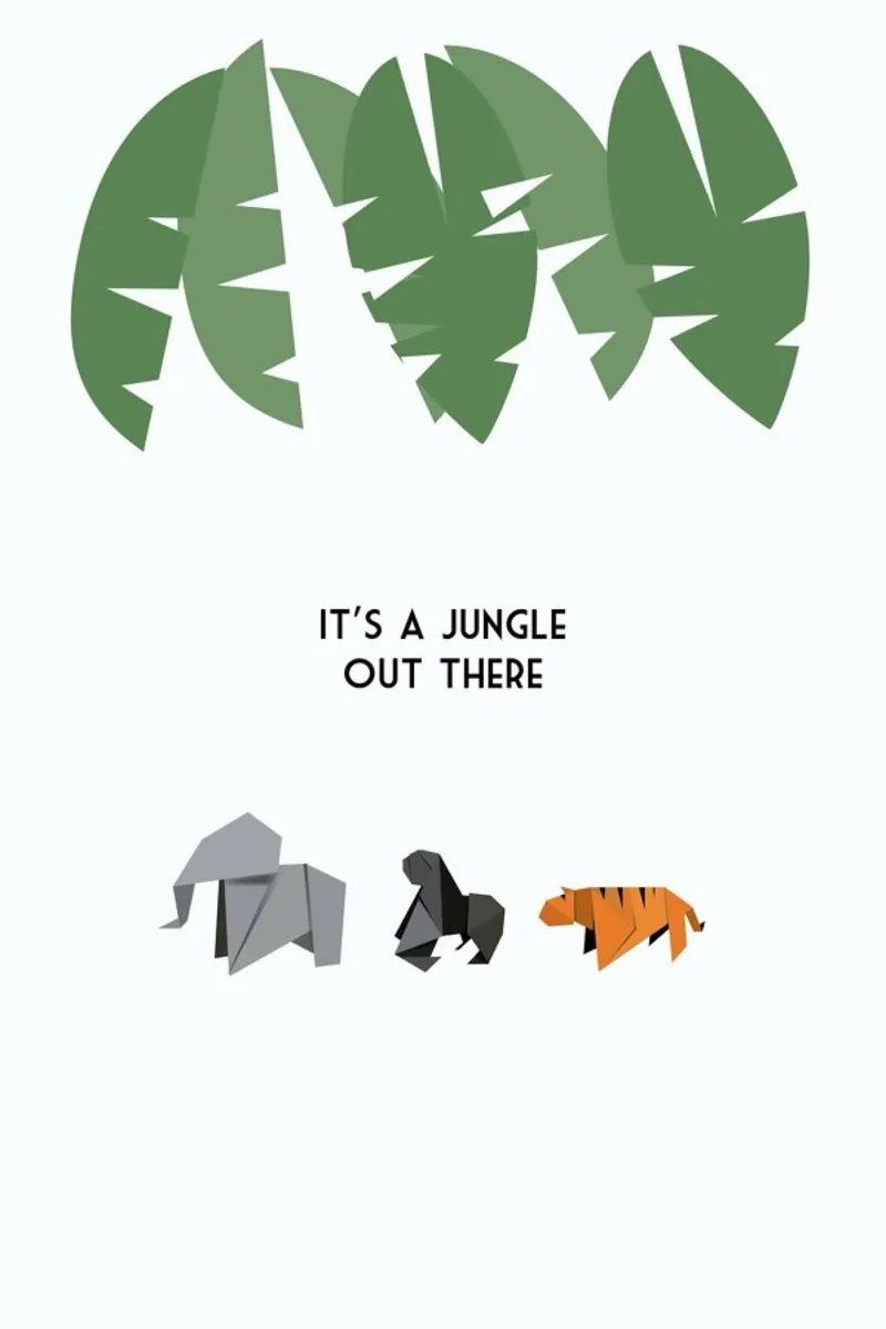 Jungle hahnemühle by Trabolt Design