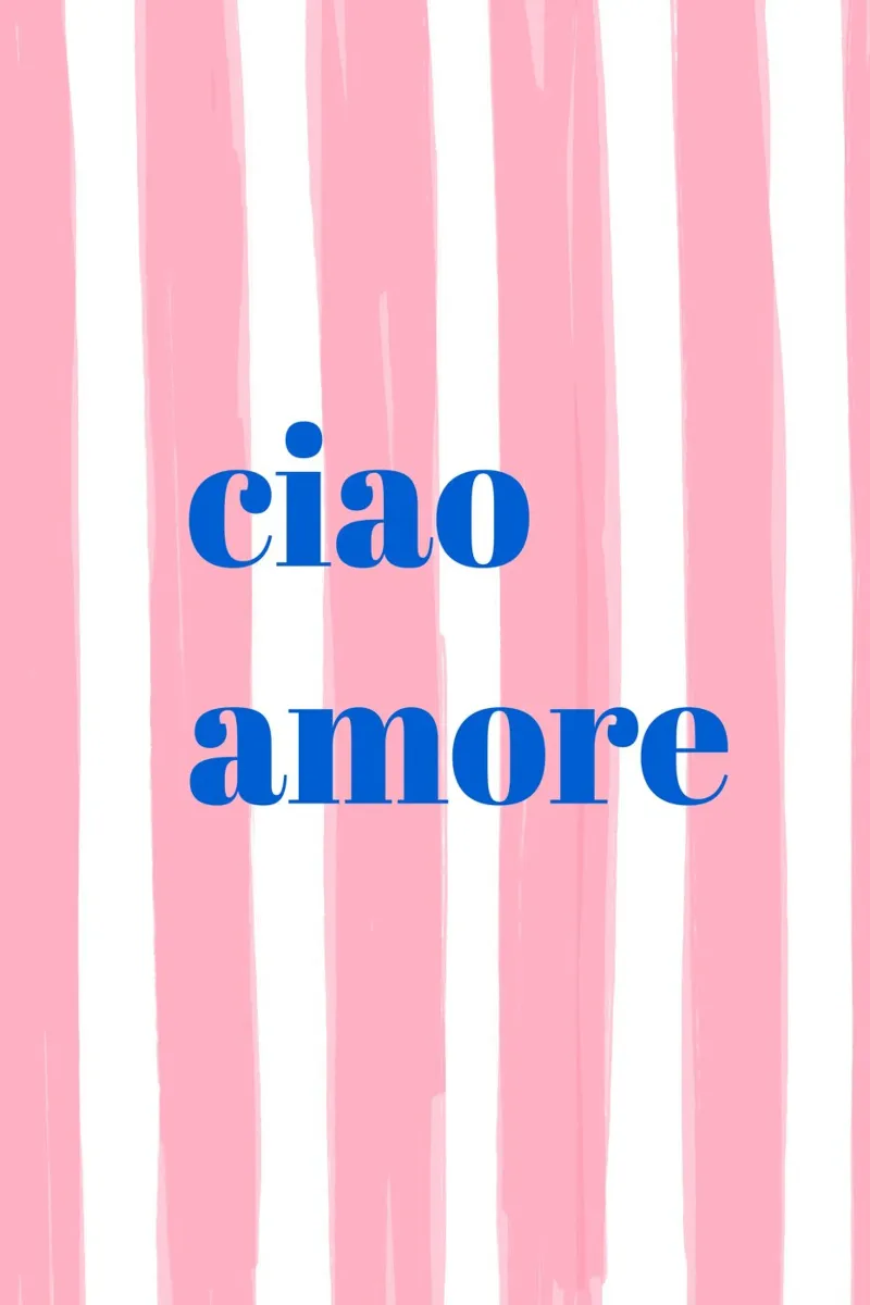 Ciao Amore plexiglass da treechild