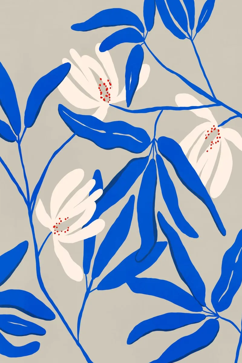 Bleu Et Blanc alluminio dibond da treechild