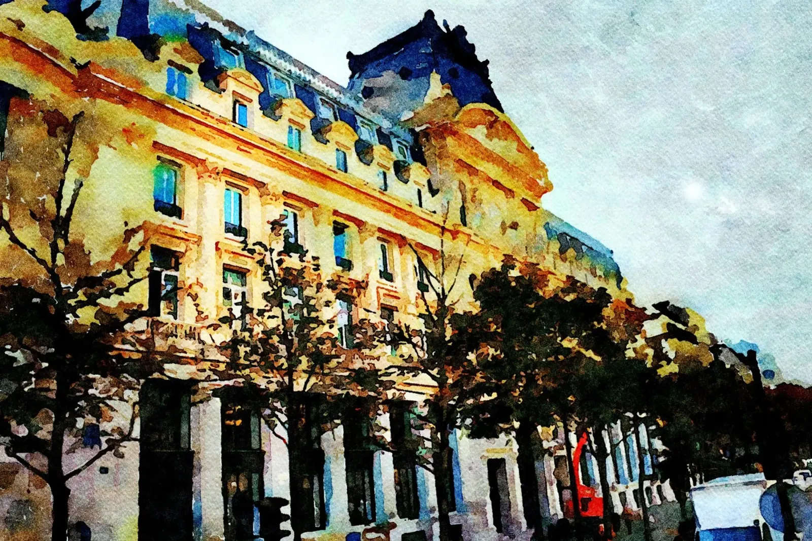 A Parigi pellicola backlit da Massimo Frascogna
