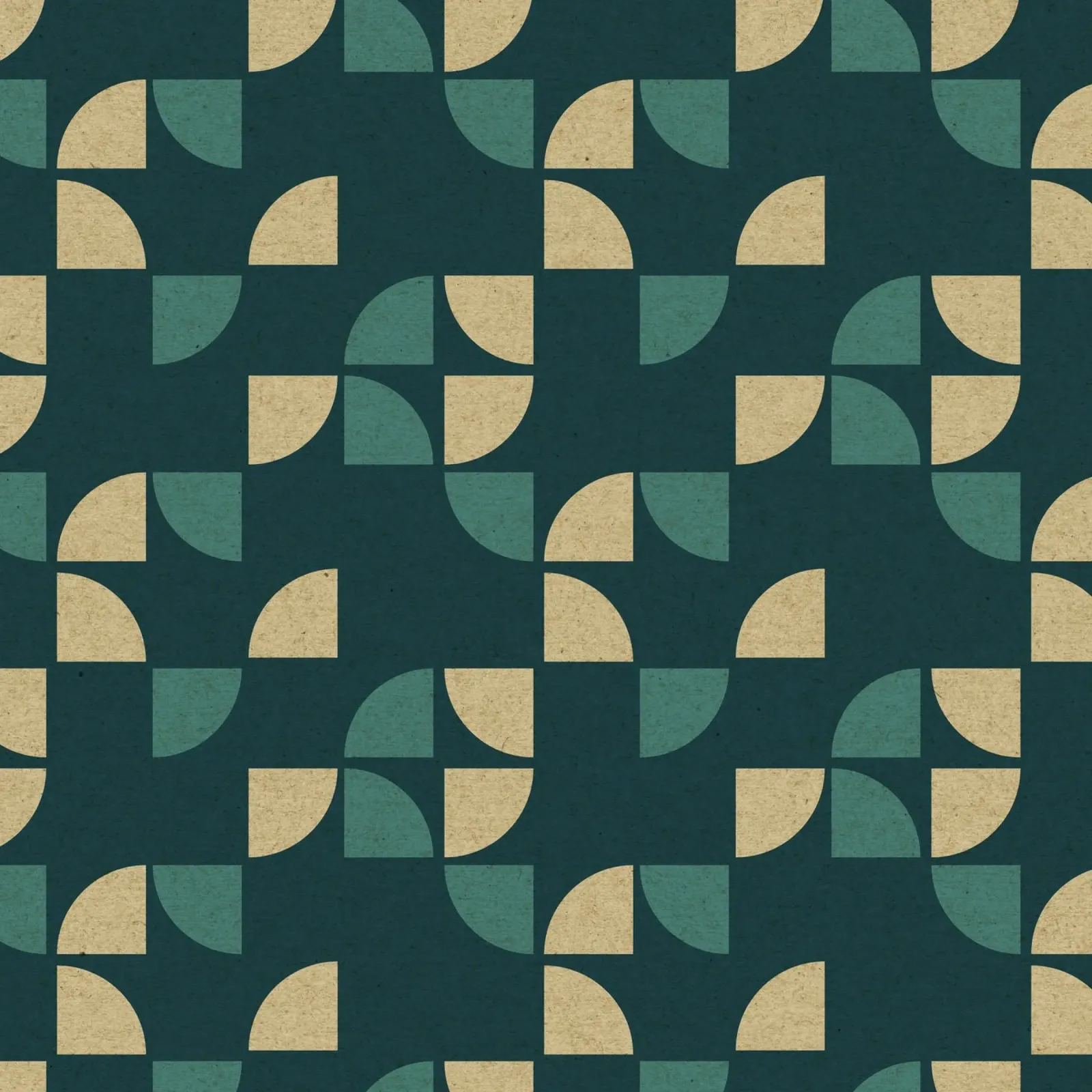 Geometric Pattern canvas with Floater frame by Kim Hubball Studio
