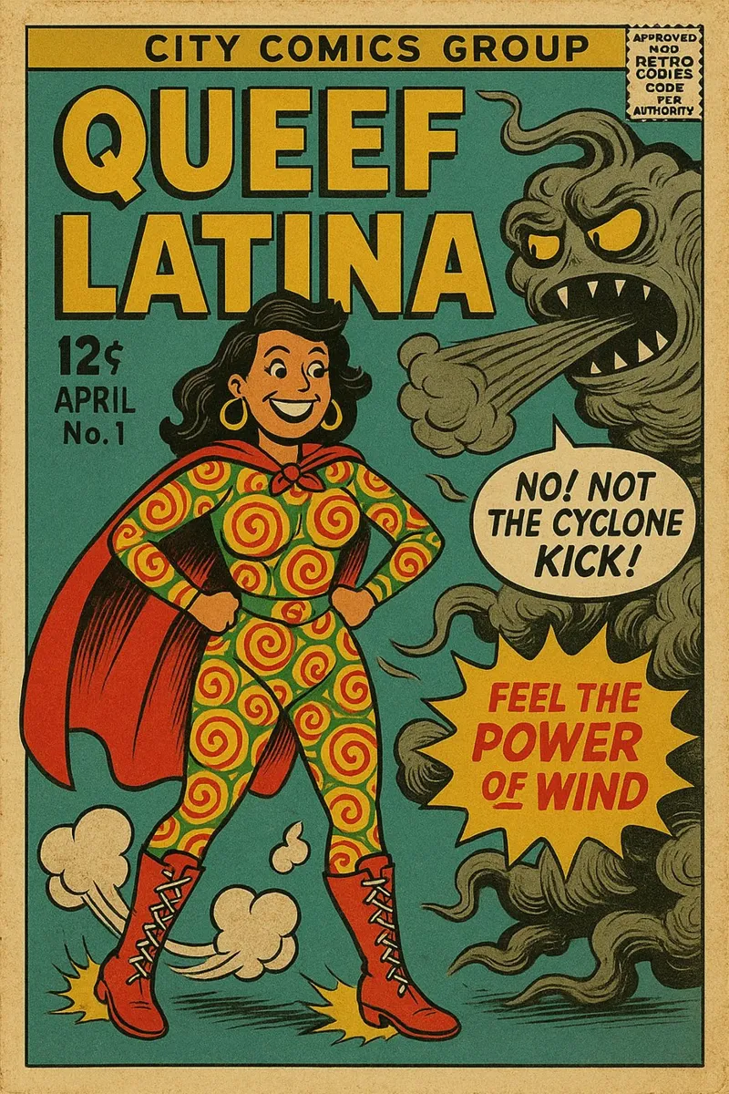 QUEEF LATINA - Fresh Supes On The Block carta hahnemühle da Vintage Van Gogh