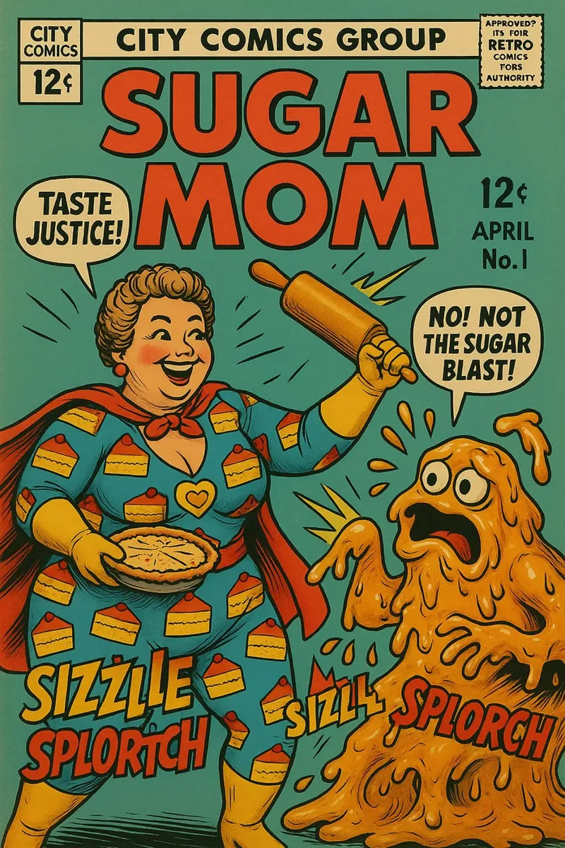 SUGAR MOM - Fresh Supes On The Block carta hahnemühle da Vintage Van Gogh