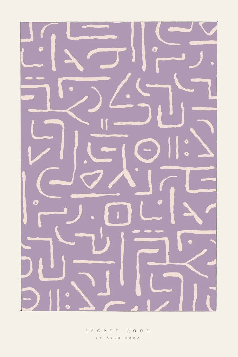 Àlex Roda - Secret Code carta hahnemühle da The Artcircle