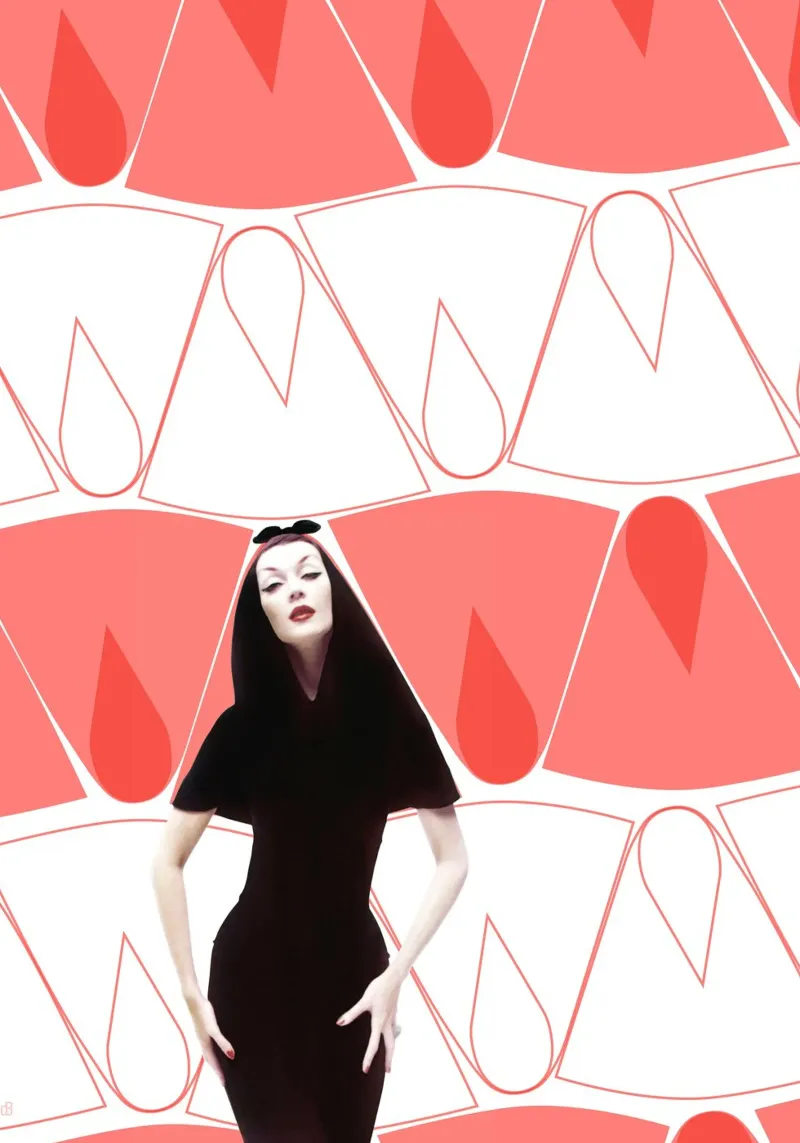 Fashion and Geometry 16 poster con telaio in alluminio da DesmondBates