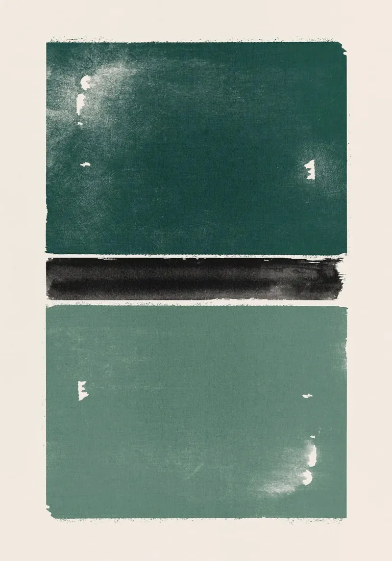 Caught in Between Abstract hahnemühle by HARU HARU