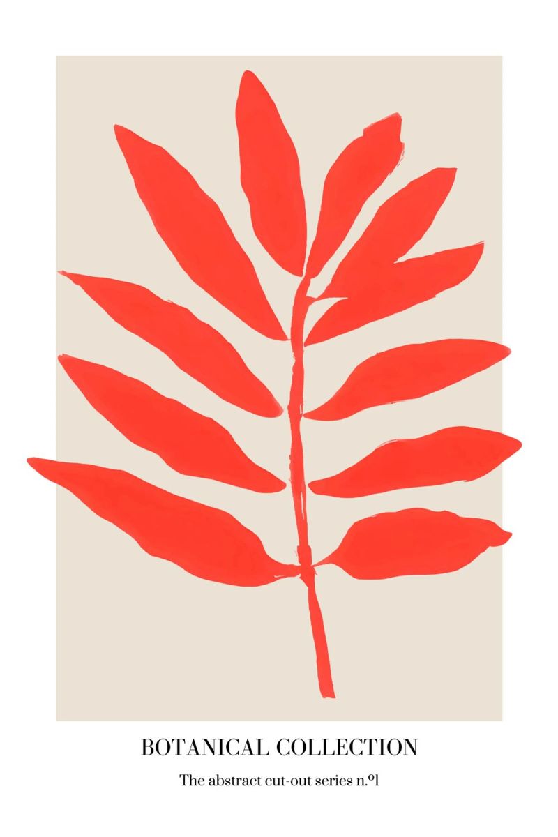 Botanical collection 1 poster by interiorisla