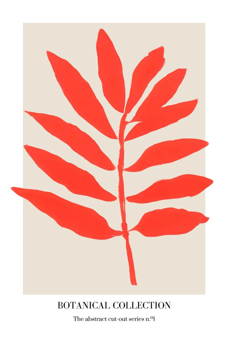 Botanical collection 1 poster da interiorisla