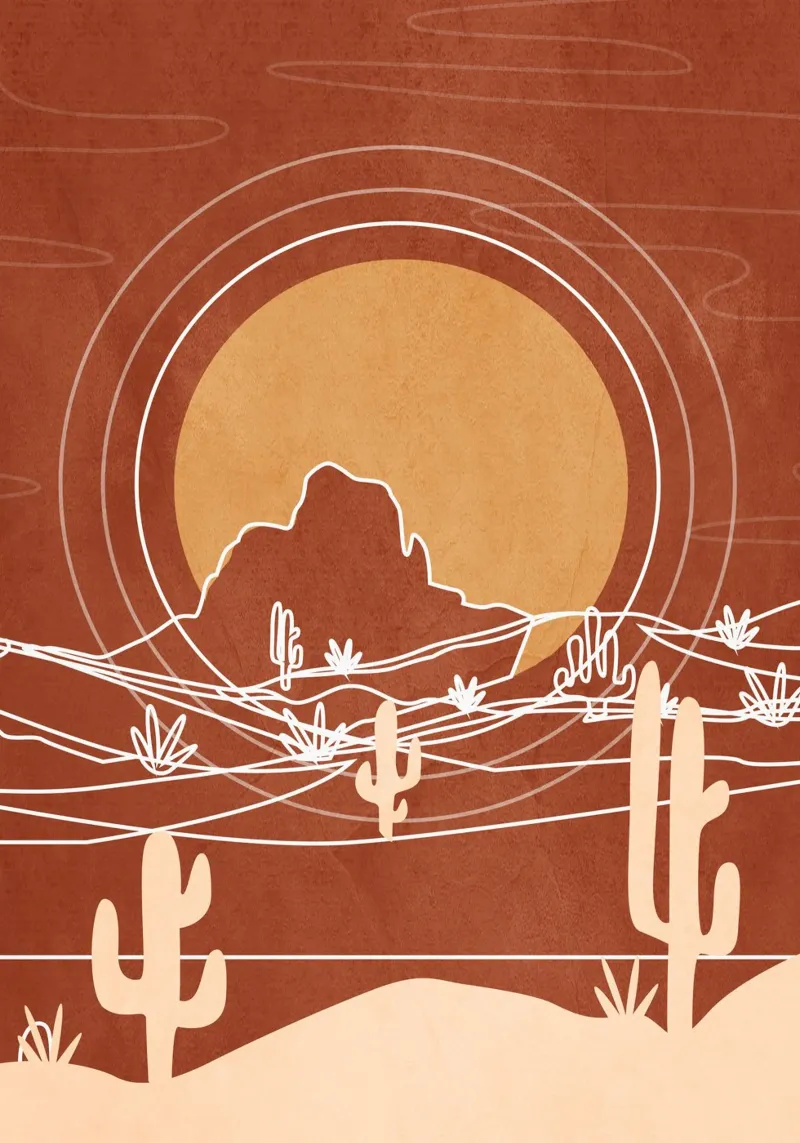 Desert Design 2 carta hahnemühle da Nadjaa
