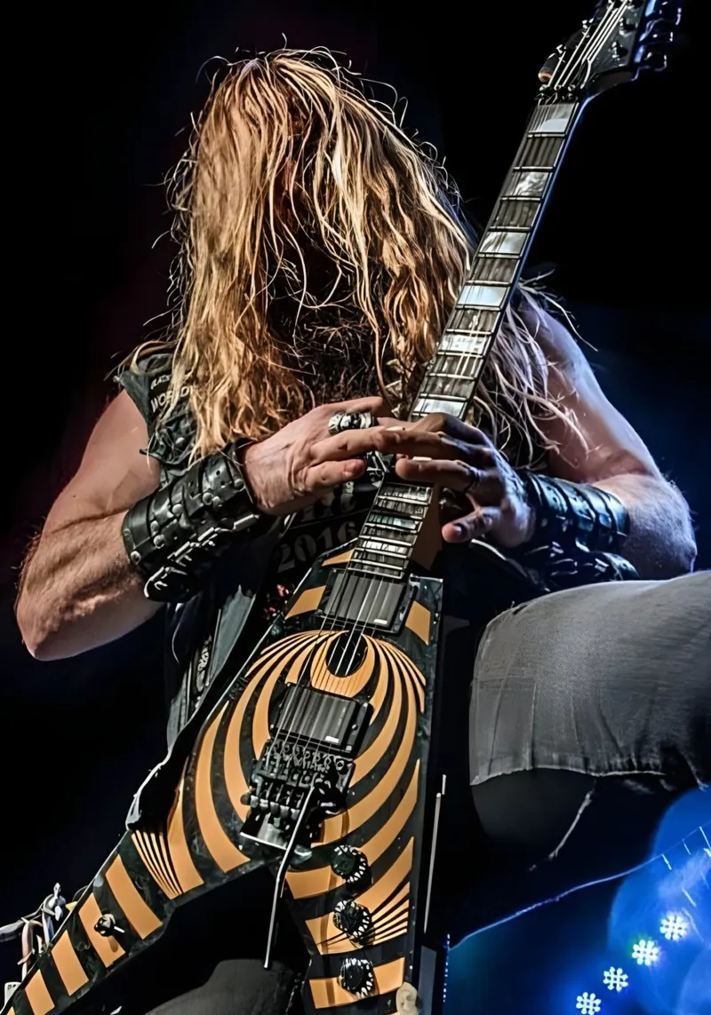 Zakk Wylde alluminio dibond da The Poster Hub