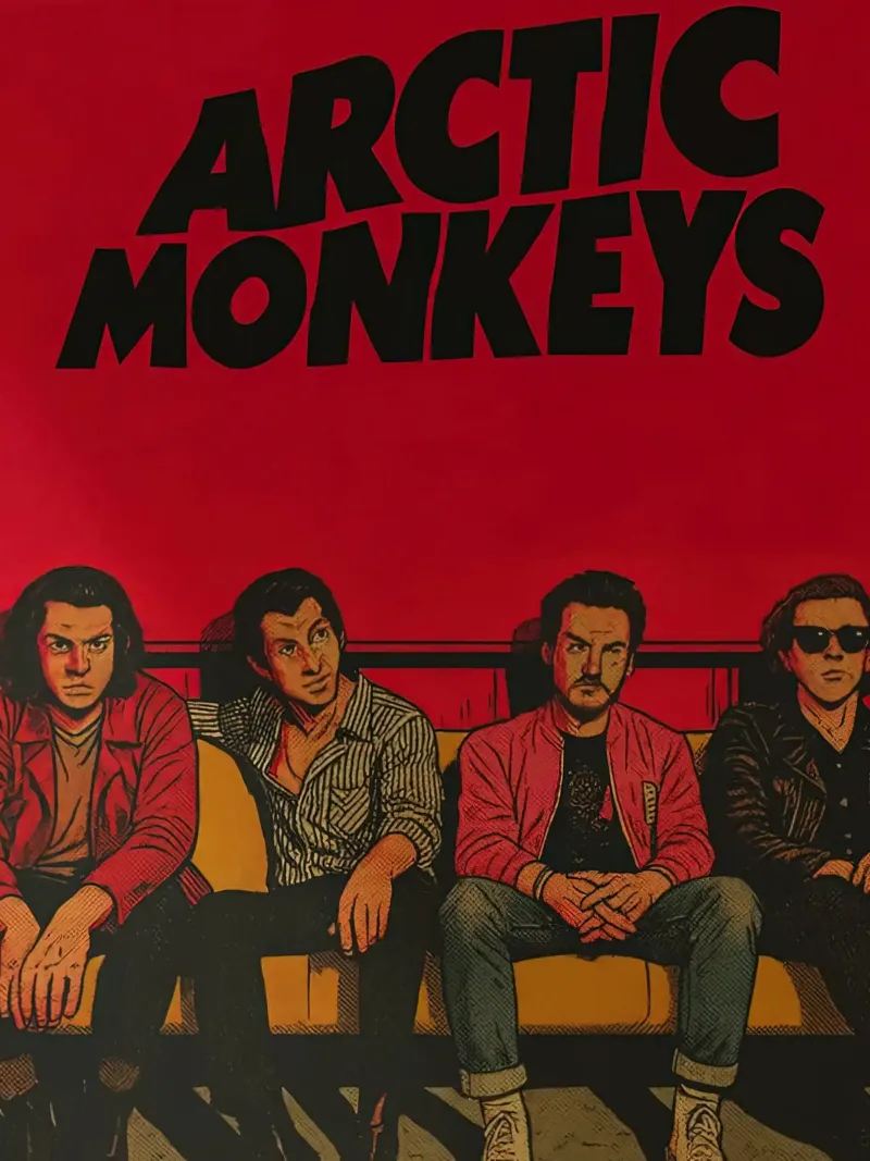 All Member Arctic Monkeys Poster pellicola backlit da GleYYY