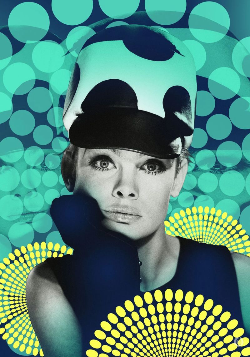 Supermodel Jean Shrimpton 2 poster by DesmondBates