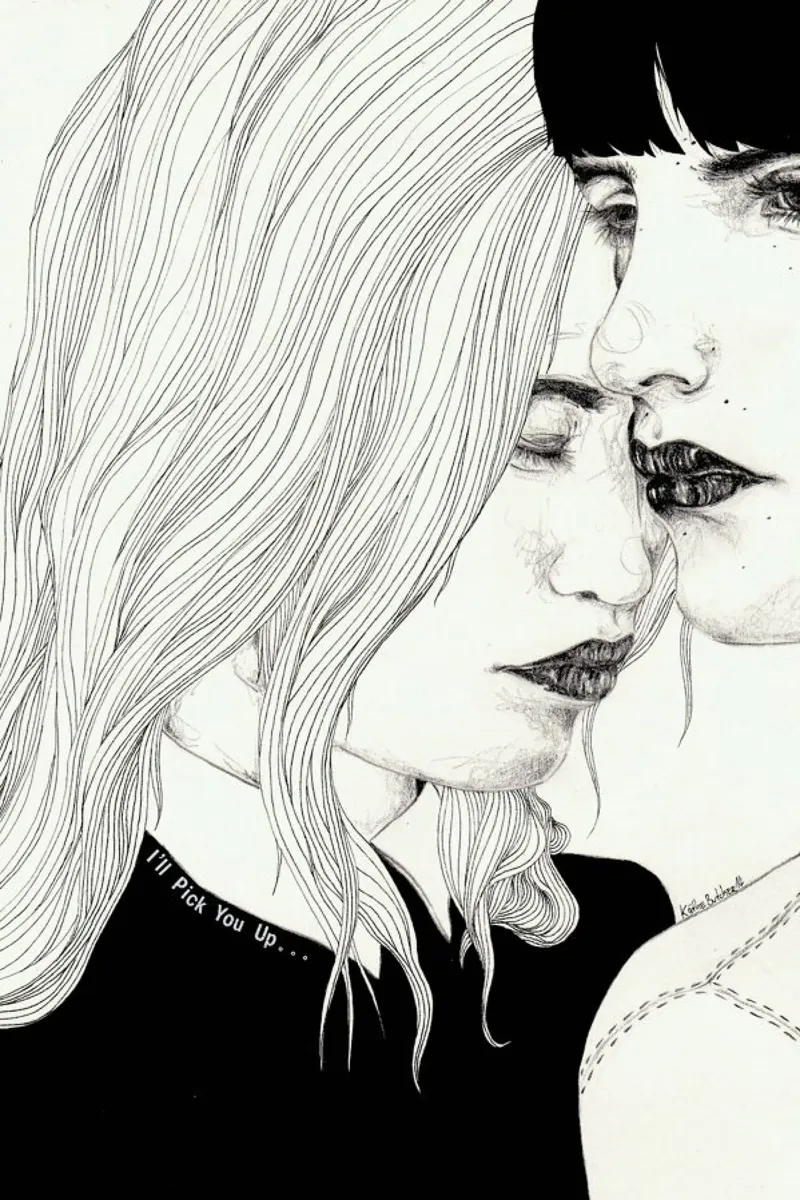When You're Getting Down alluminio dibond da Kaethe Butcher