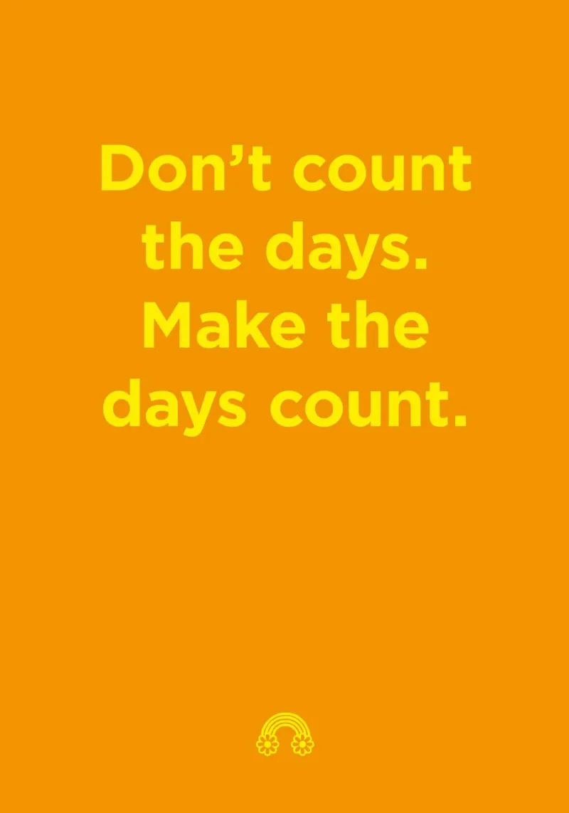 Make the days count. carta hahnemühle da Art Fart
