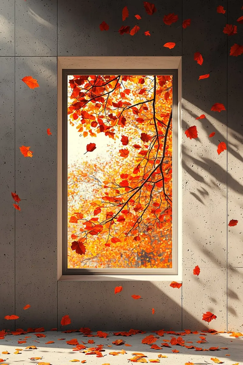 A Study of Light, Shadow, and Falling Leaves plexiglass da Mosaic Dialogue