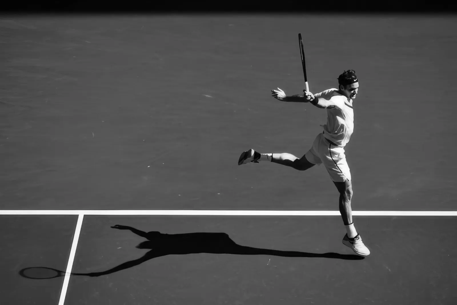 Roger Federer - Il ballerino II carta hahnemühle da blacsteel