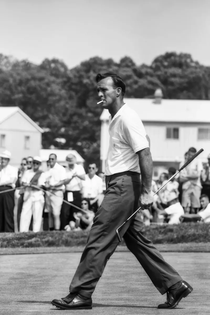 Arnold Palmer sul campo carta hahnemühle da blacsteel