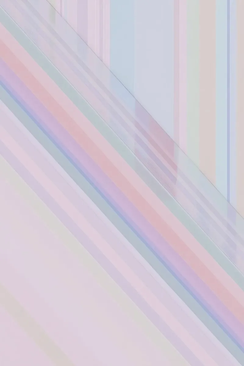 Strisce pastello arcobaleno pellicola backlit da DesignDoodle