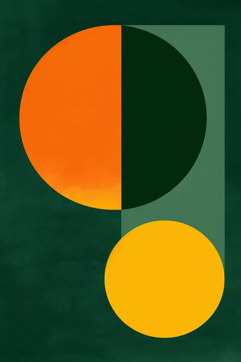 Dual Circles plexiglass da Geometrica